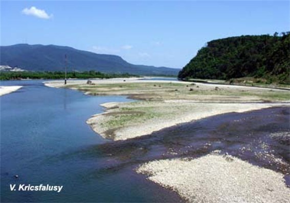 Image - The Tysa River near Khust.